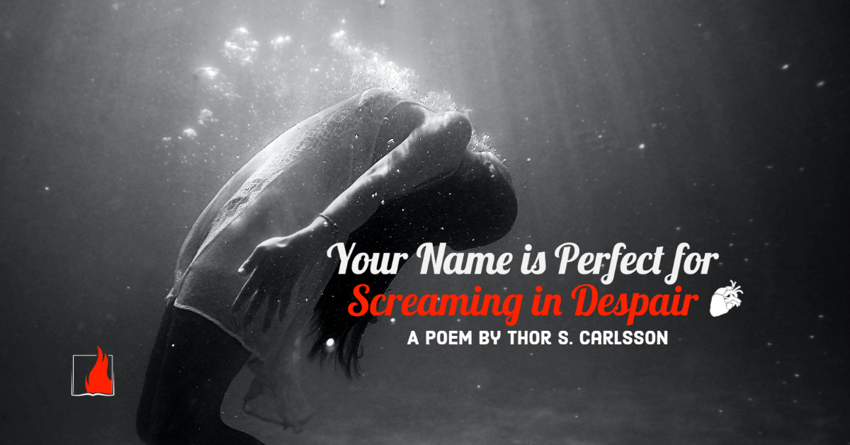 Your Name is Perfect for Screaming in Despair: Poem by Thor S. Carlsson