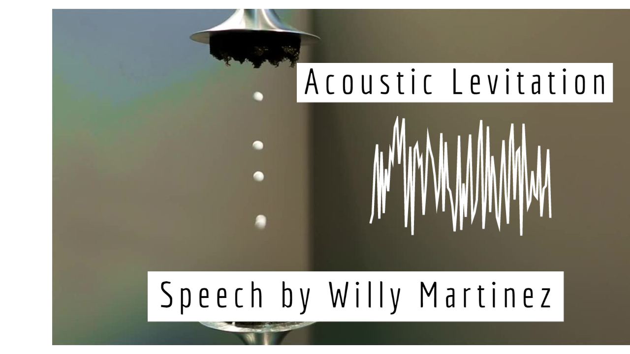 Acoustic Levitation Lecture