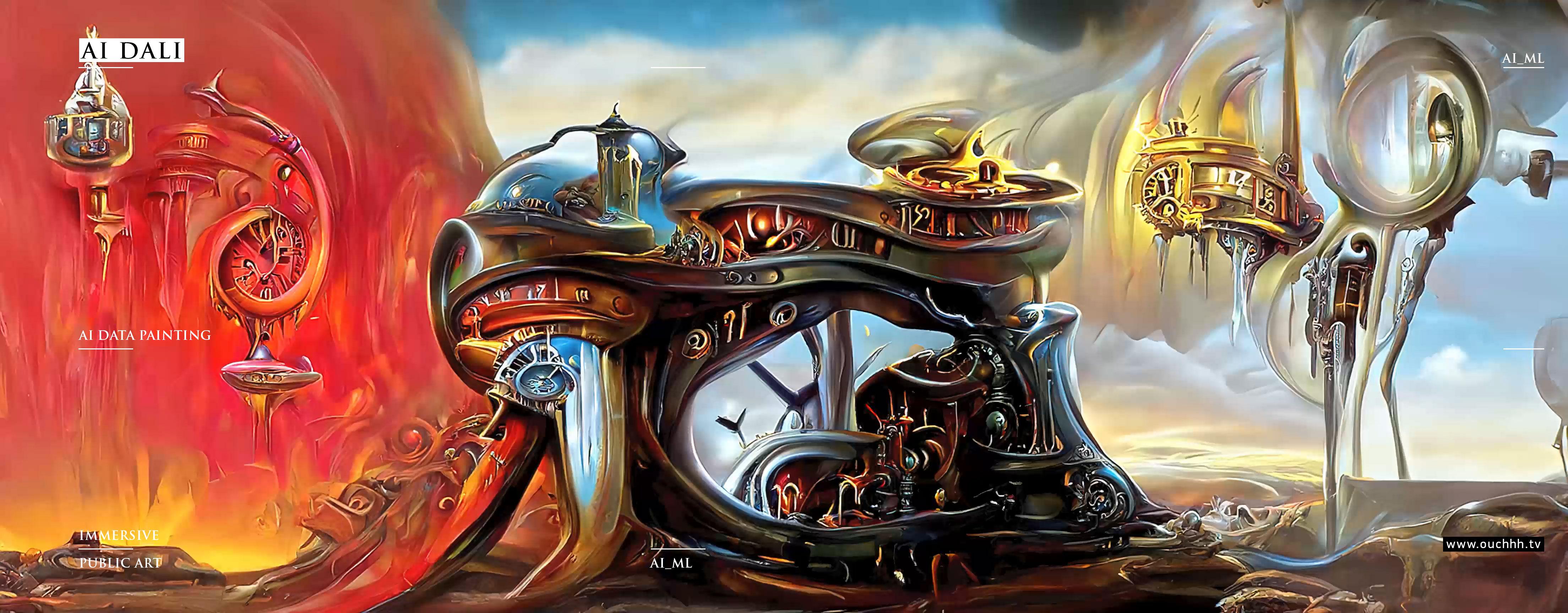 Salvador Dali as Imagined Through AI