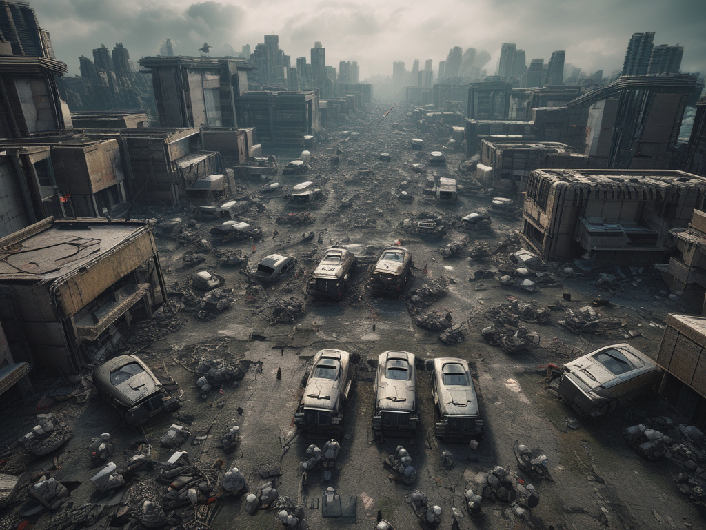 The Techno-Plague: A Sci-Fi Horror Writing Prompt