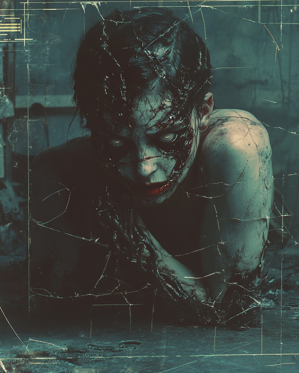 Surreal Grunge Horror: The Haunting of the Abandoned Bathhouse