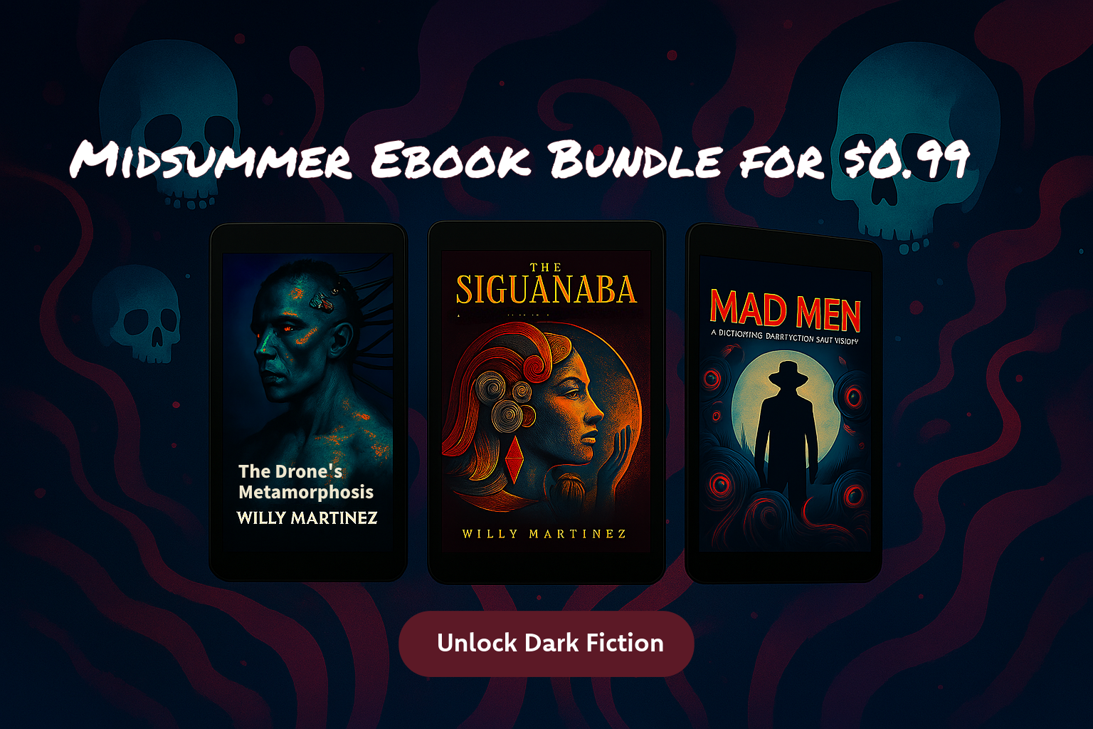 Unlock Dark Fiction: Midsummer Ebook Bundle for $0.99