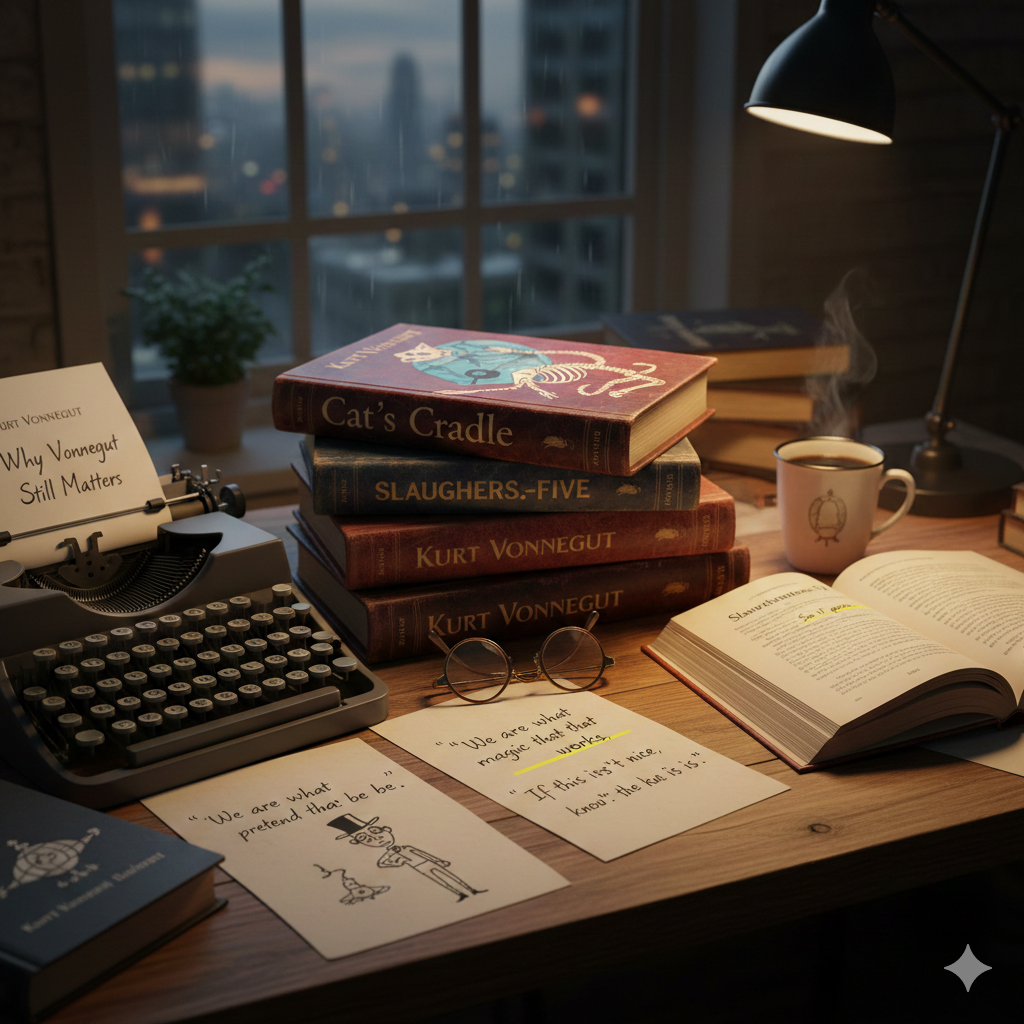 Kurt Vonnegut Quotes & Books That Will Change How You See the World