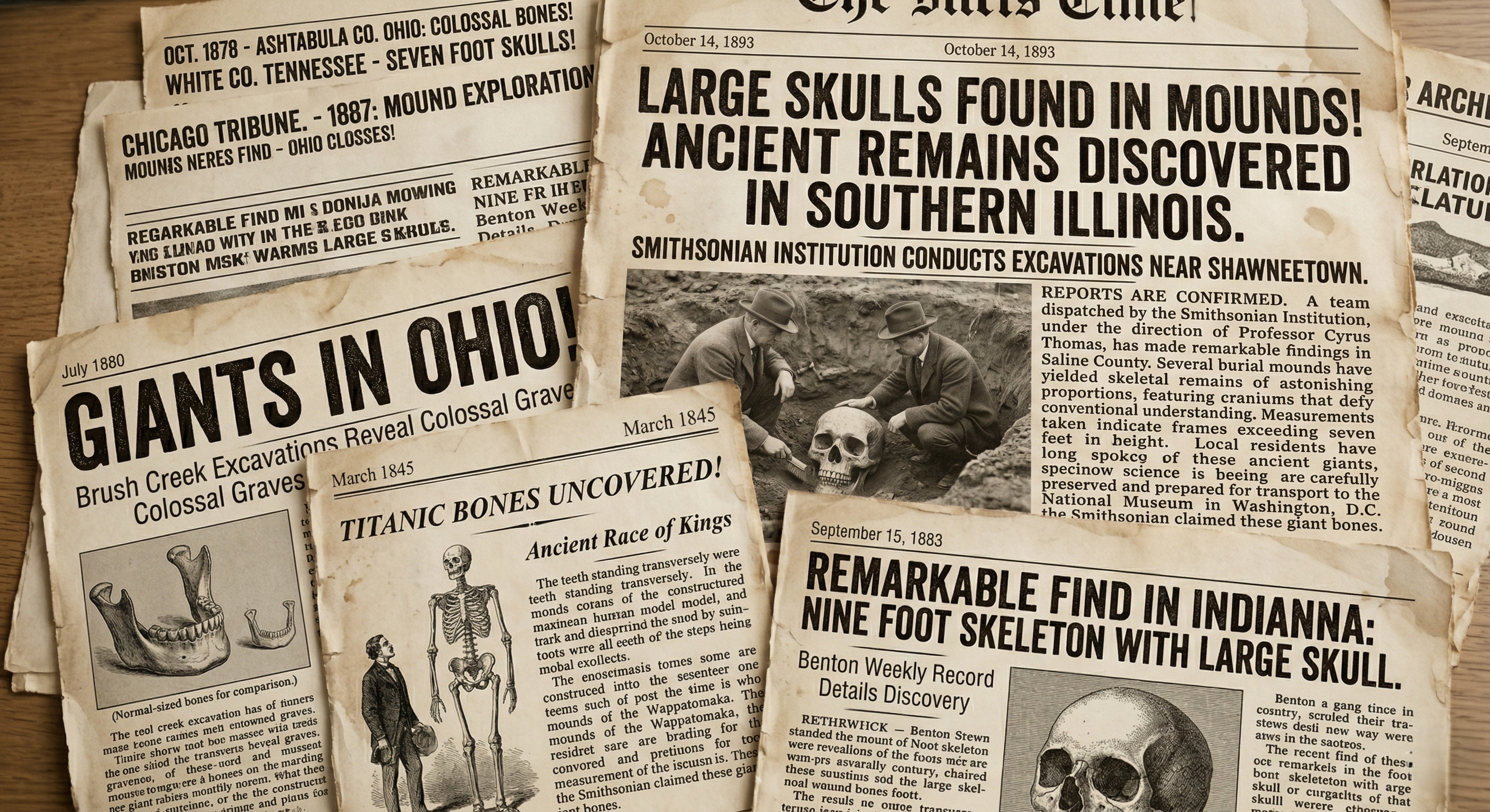 Star-Born: A Quadrille on Giant Mounds