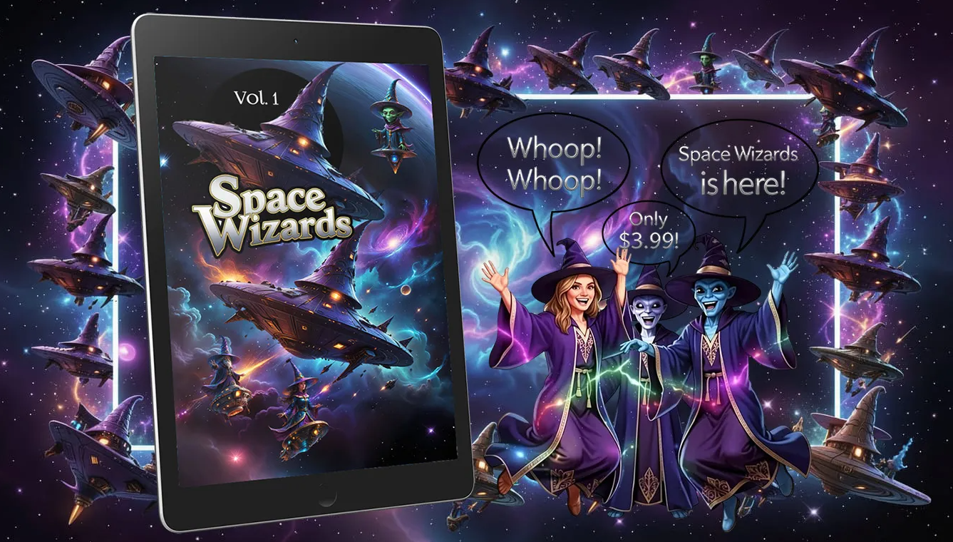 Space Wizards Volume 1 is Out Today