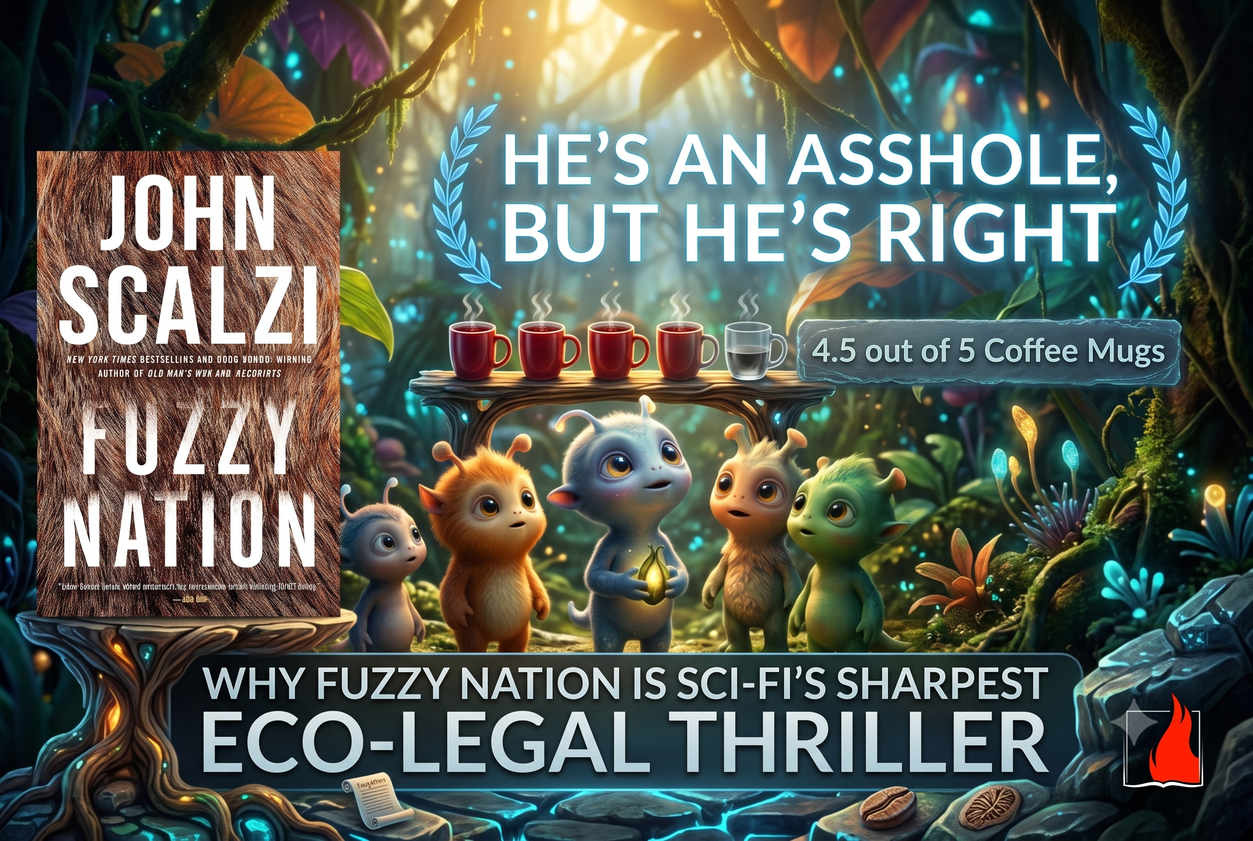 He’s an Asshole, But He’s Right: Why Fuzzy Nation Is Sci-Fi’s Sharpest Eco-Legal Thriller
