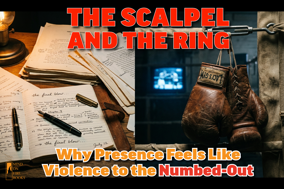 The Scalpel and the Ring: Why Presence Feels Like Violence to the Numbed-Out